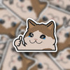 Crying Cat Sticker