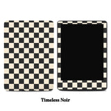 Neutral Checkered Kindle Skins Collection