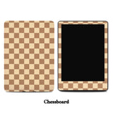 Neutral Checkered Kindle Skins Collection
