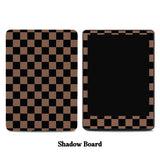 Neutral Checkered Kindle Skins Collection