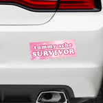 Tummy Ache Survivor Bumper Sticker