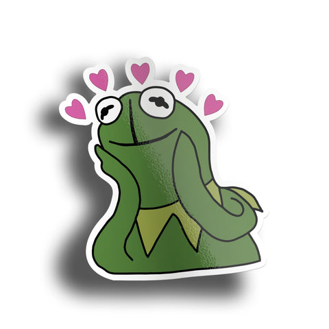 Lovey Frog Sticker