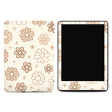 Beige Daisy Kindle Skin