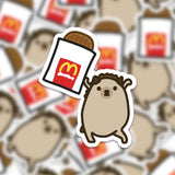 Hedgehog Sticker