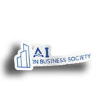 AI in Business Society sticker