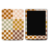 Multicolored Checkered Kindle Skin