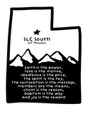 200 SLC South Utah Mission Sticker