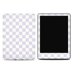 Soft Violet Checkered Kindle Skin