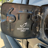 Tacoma Taco Sauce Only Decal